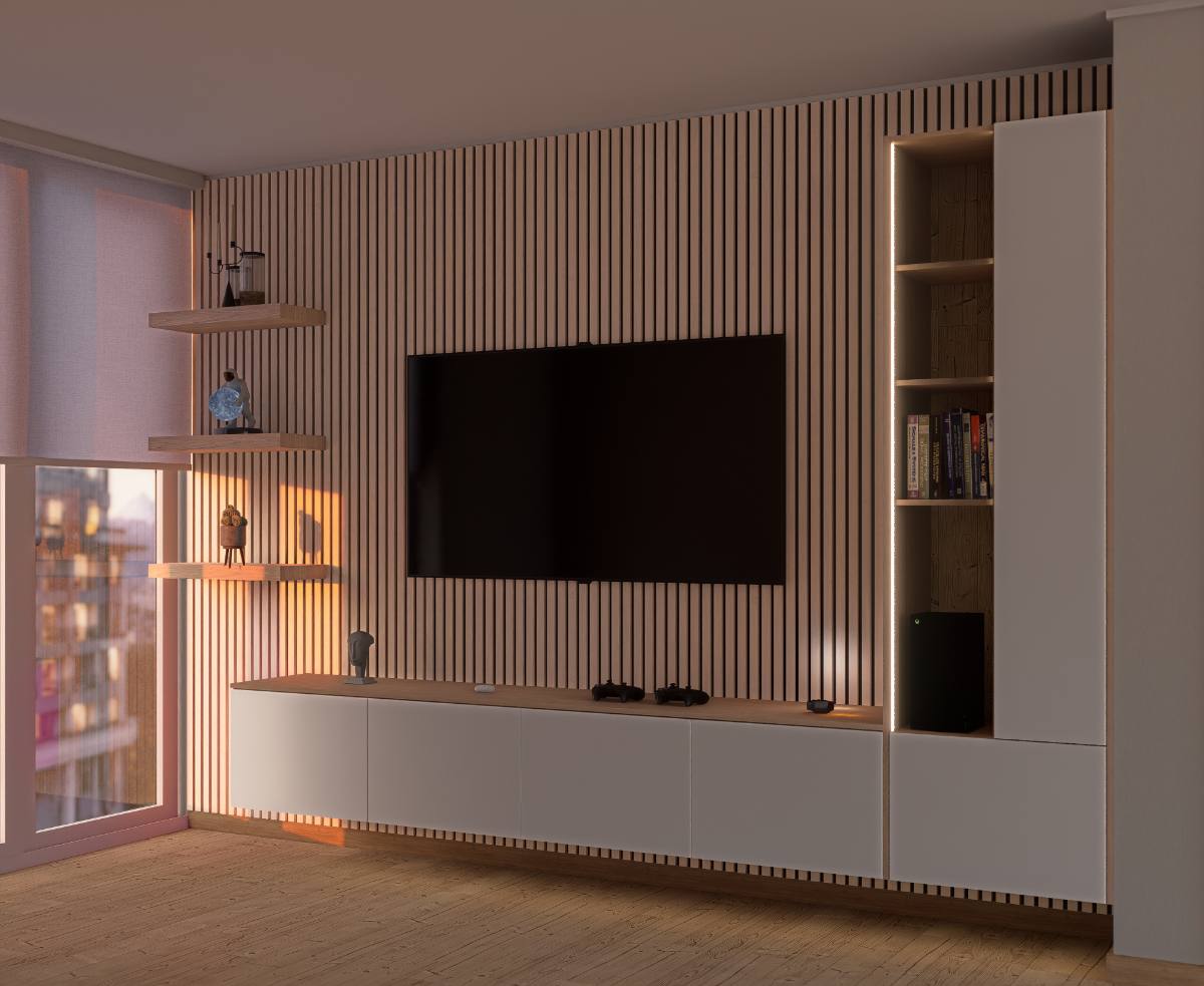 Render del departamento JO